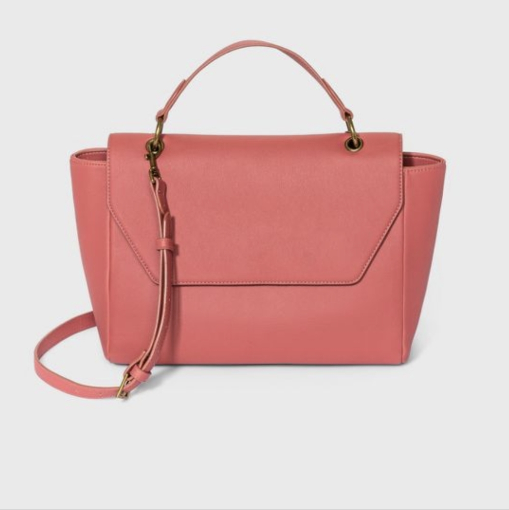 Universal Thread Rose Pink Top Handle Shoulder Handbag